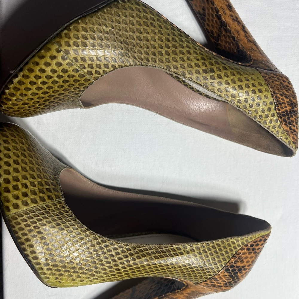 Chloe Snakeskin Patterned Women's Pumps